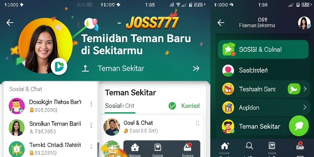 Tampilan antarmuka JOSS777 yang sederhana dan efisien.
